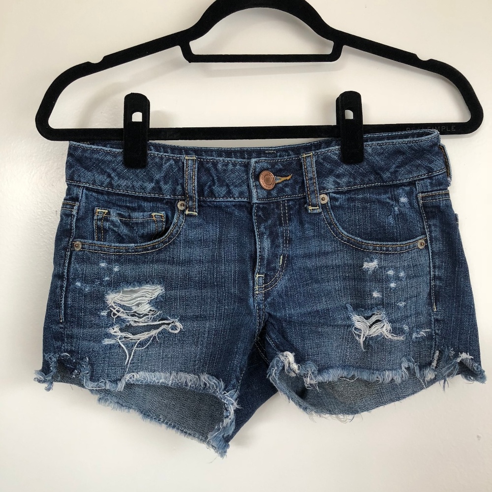 American Eagle Boho Festival Cut-Off Shorts